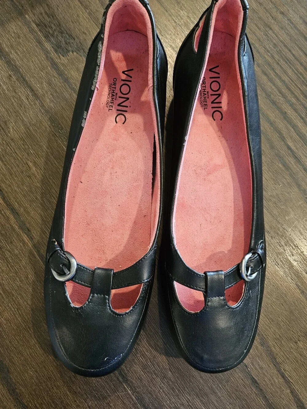 Vionic Orthaheel Sophia Mary Jane Flats